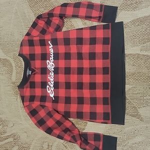 Eddie Bauer Buffalo Check Sweatshirt